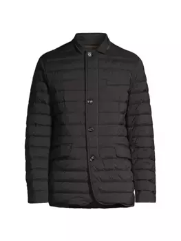 Стеганая куртка Зайвер Moorer, цвет nero