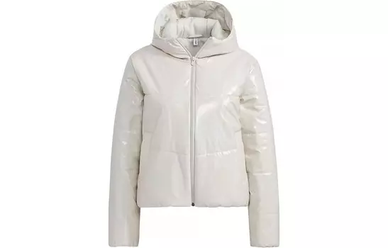 Стеганая куртка женская белый Adidas Neo