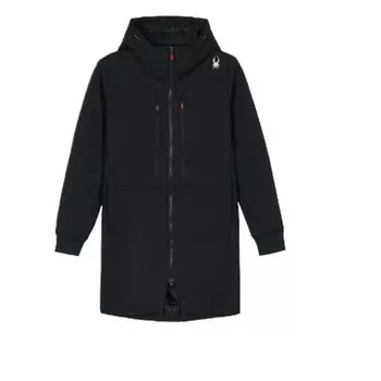 Стеганая куртка женская черный Spyder