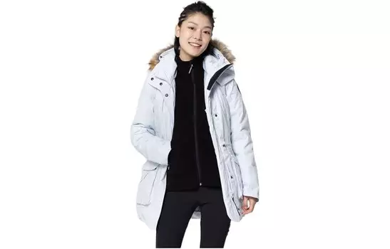 Стеганая куртка женская Decathlon, хаки