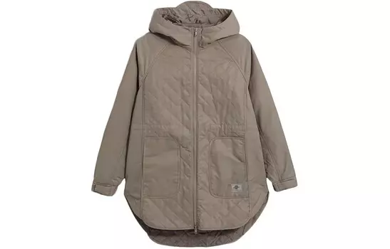 Стеганая куртка женская Gap, цвет Gray Brown