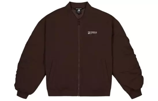 Стеганая куртка женская коричневая New Balance