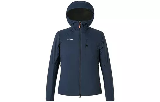 Стеганая куртка женская Mammut, цвет Deep Sea Blue - Black