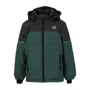 Стеганая куртка ZIGZAG "Тимбукту" с водонепроницаемыми и ветрозащитными свойствами, черный