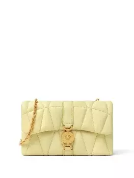 Стеганая мини-сумка Kleio Versace, желтый