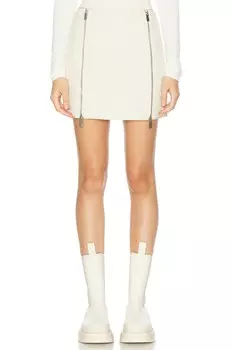 Стеганая мини-юбка Burberry, цвет Plaster