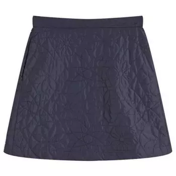 Стеганая мини-юбка Maison Kitsune, синий