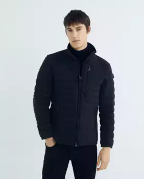 Стеганая мужская куртка Wellensteyn, черный