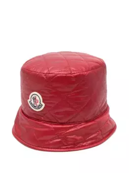 Стеганая панама MONCLER, красный