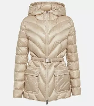 Стеганая парка argenno Moncler, бежевый
