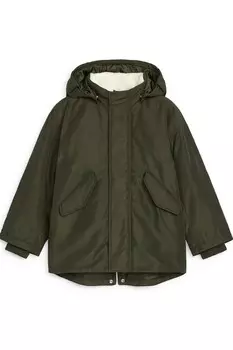 Стеганая парка Arket, хаки