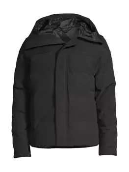 Стеганая парка MacMillan Black Label Canada Goose, графит