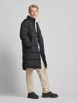 Стеганая парка с этикеткой, модель «VAIL» Tommy Jeans, черный