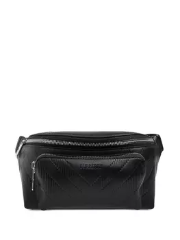 Стеганая поясная сумка Burberry, черный