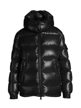 Стеганая пуховая куртка Maire Moncler, черный