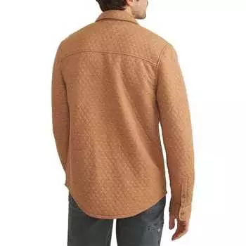 Стеганая рубашка Corbet мужская Marine Layer, коричневый