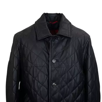 Стеганая рубашка на пуговицах Black Diamond Isaia, черный