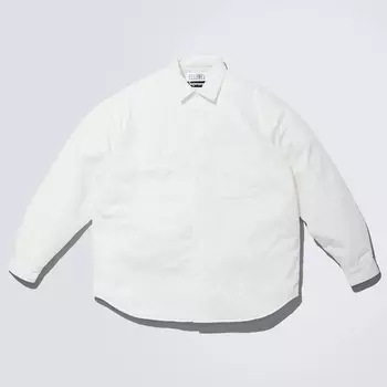 Стеганая рубашка Supreme x MM6 Maison Margiela, белый