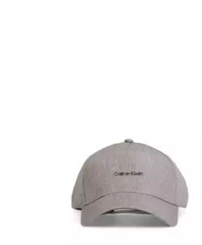 Стеганая шапка из шерстяной ткани Calvin Klein, серый