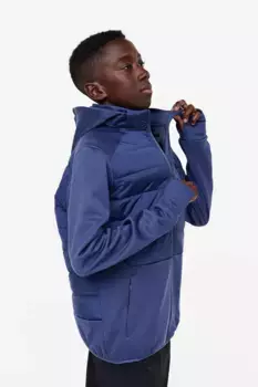 Стеганая спортивная куртка H&M, синий