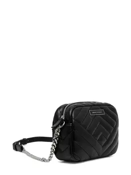 Стеганая сумка через плечо Armani Exchange, черный