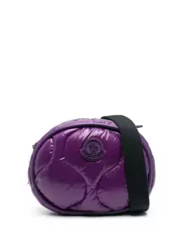Стеганая сумка через плечо Delilah MONCLER, фиолетовый