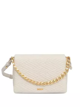 Стеганая сумка через плечо DKNY, нейтральный