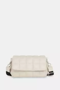 Стеганая сумка через плечо Ellis Whistles, бежевый