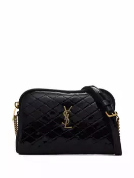 Стеганая сумка через плечо Gaby Saint Laurent, черный