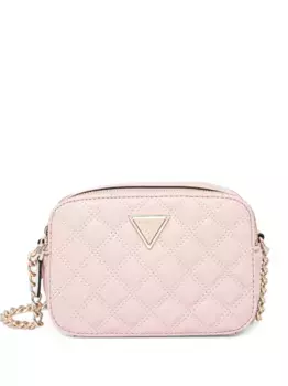 Стеганая сумка через плечо GUESS USA, розовый