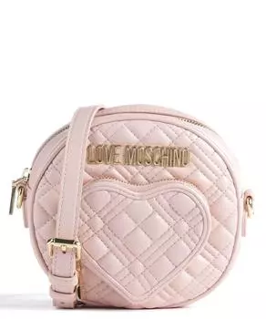 Стеганая сумка через плечо из искусственной кожи Love Moschino, розовый
