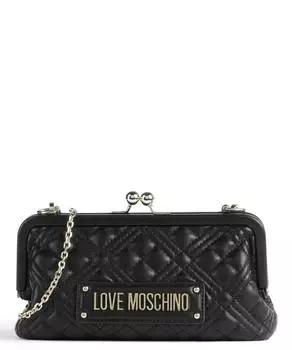 Стеганая сумка через плечо из искусственной кожи Love Moschino, черный
