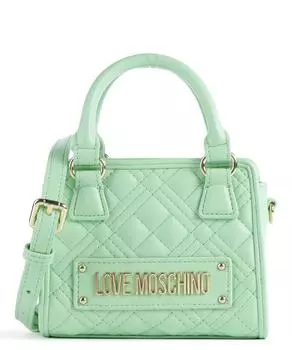 Стеганая сумка через плечо из искусственной кожи Love Moschino, зеленый