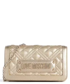 Стеганая сумка через плечо из искусственной кожи Love Moschino, желтый