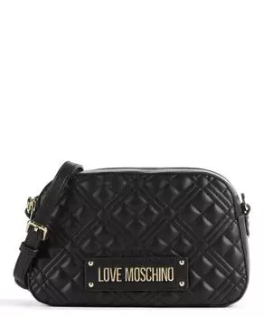 Стеганая сумка через плечо из искусственной кожи Love Moschino, черный
