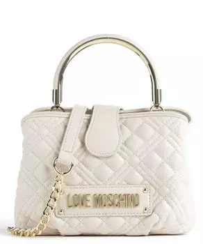 Стеганая сумка через плечо из искусственной кожи Love Moschino, белый