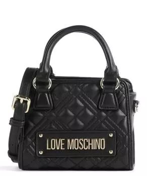 Стеганая сумка через плечо из искусственной кожи Love Moschino, черный