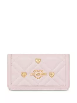 Стеганая сумка через плечо Love Moschino, розовый