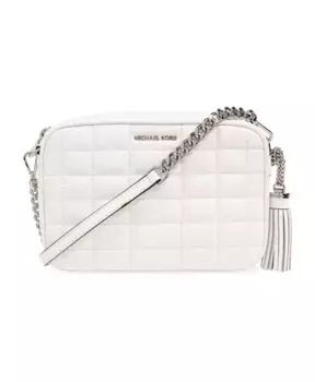 Стеганая сумка через плечо Michael Kors, белый