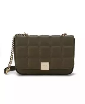 Стеганая сумка через плечо Nyra от Mia K Mkf Collection, зеленый