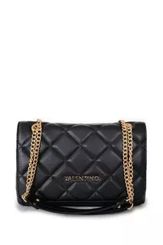 Стеганая сумка через плечо Ocarina Valentino Bags, черный