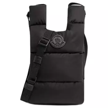 Стеганая сумка через плечо с нашивкой-логотипом Legere Moncler