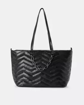 Стеганая сумка для покупок Tintoretto, черный