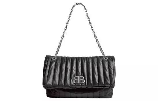 Стеганая сумка на цепочке Monaco среднего размера Balenciaga