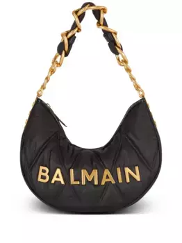 Стеганая сумка на плечо 1945 BALMAIN, черный