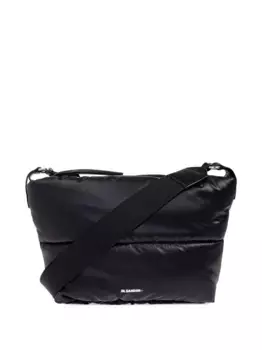 Стеганая сумка на плечо JIL SANDER+, черный