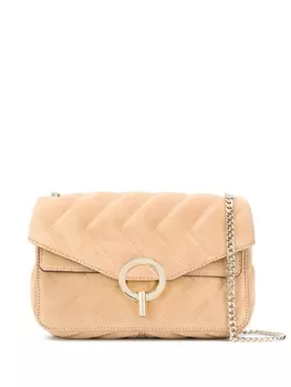 Стеганая сумка на плечо Yza SANDRO, коричневый