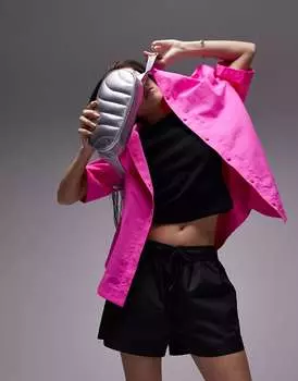 Стеганая сумка на пояс Topshop Baker