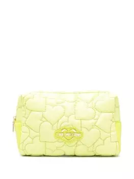 Стеганая сумка с логотипом Love Moschino, желтый