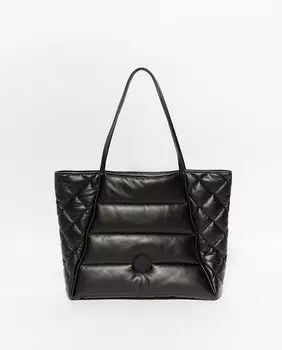 Стеганая сумка с отделкой Sfera, черный